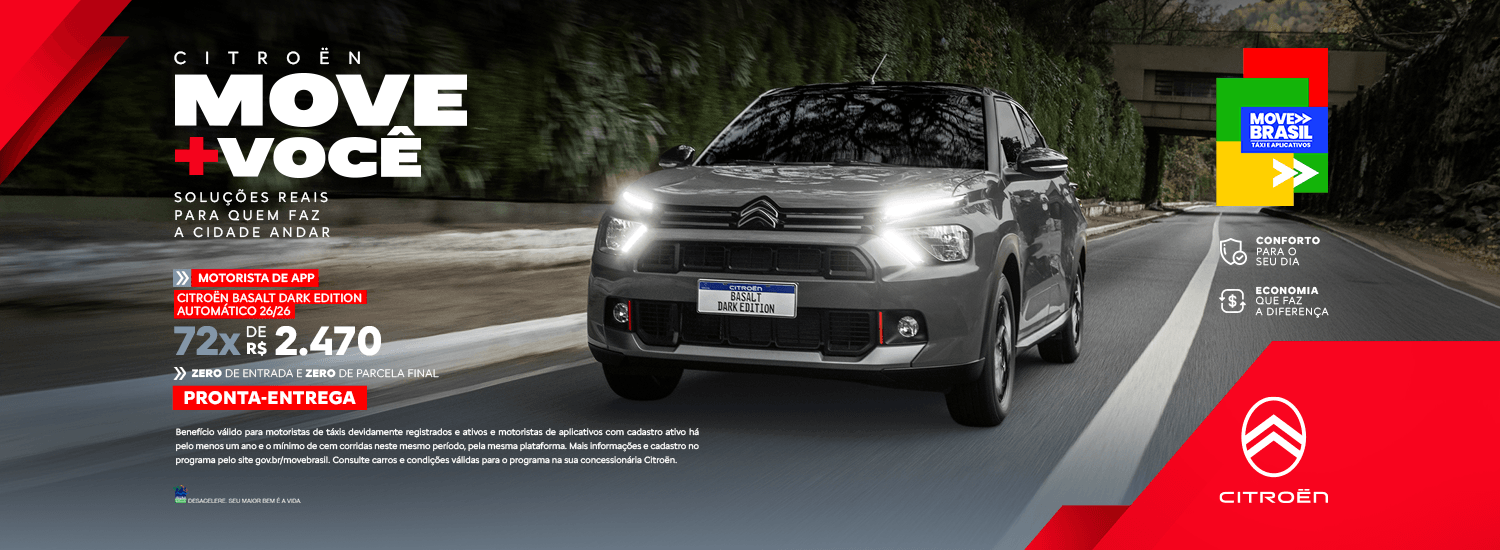Move Brasil Citroën - Banner 2