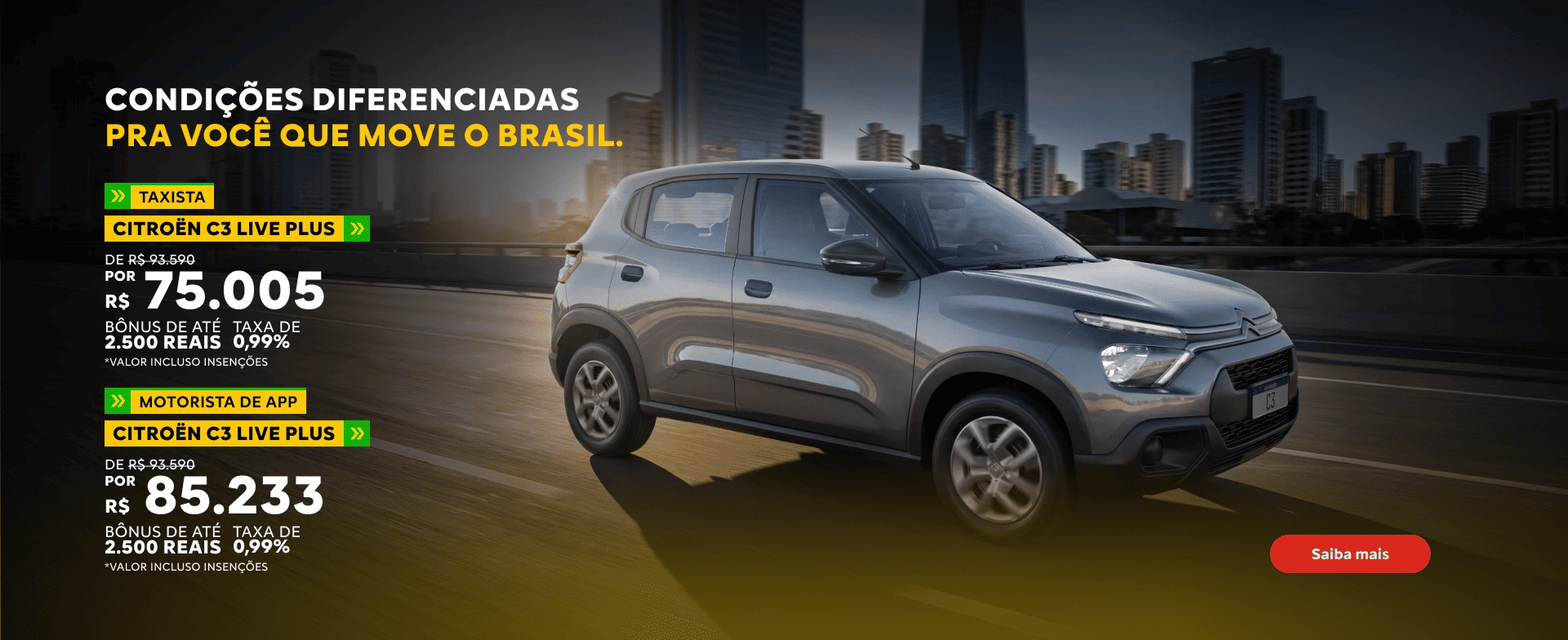 Move Brasil Citroën - Banner 2