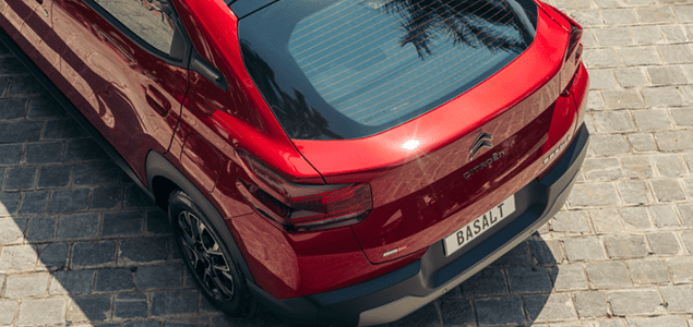 Citroën Basalt vermelho
